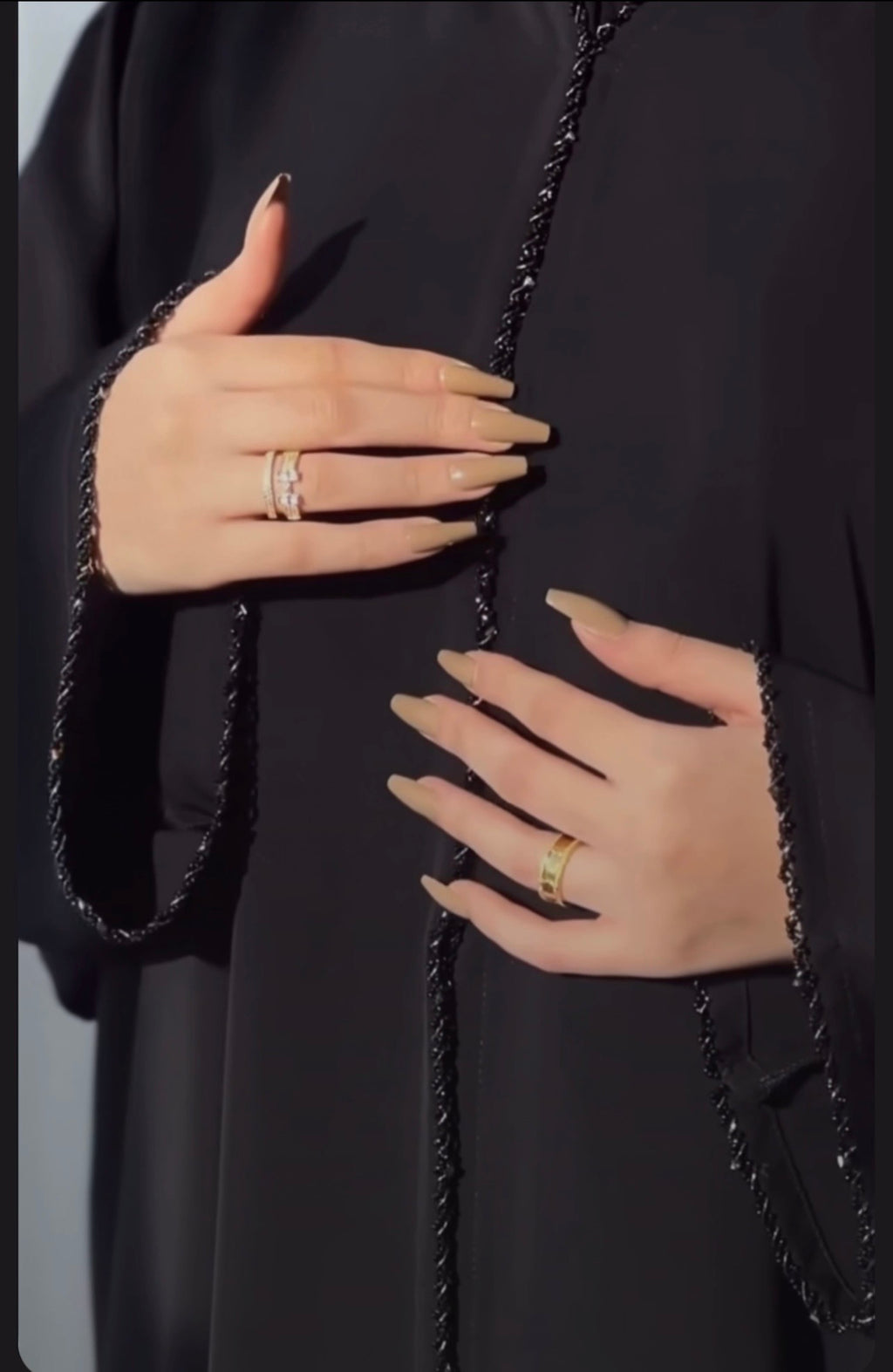 Ramadan abaya handmade 🌙