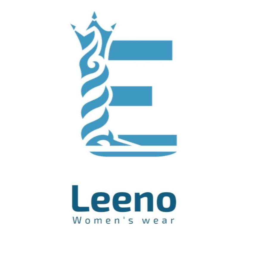Leeno logo for women's wear on a white background